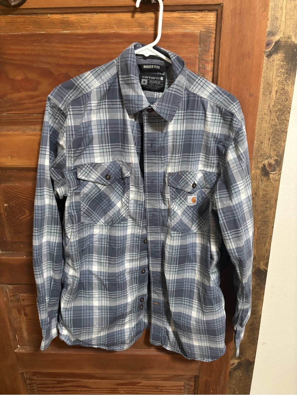 Men carhart relaxed flannel